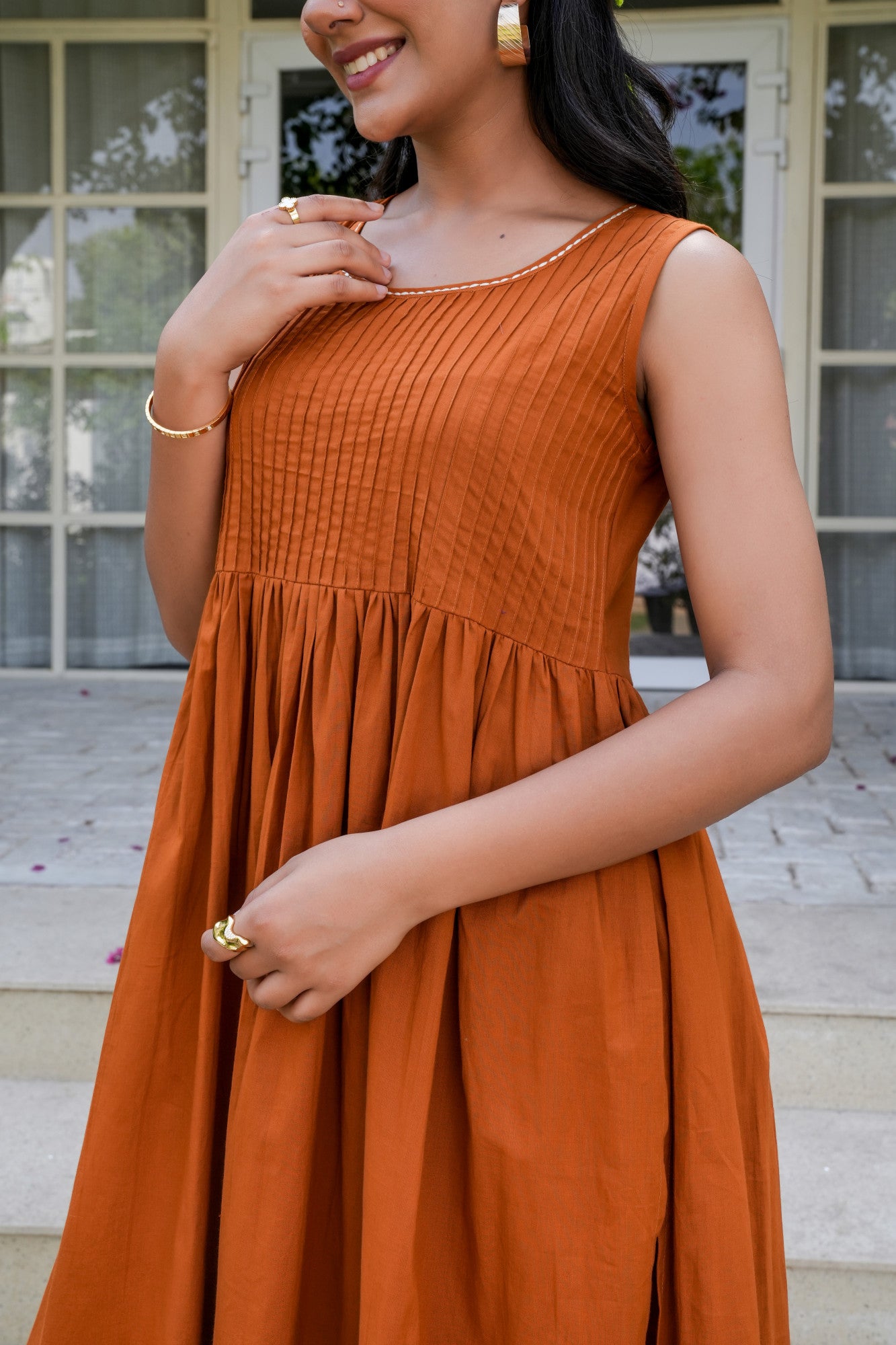 Pranati Pintuck Elegance Kurta Set