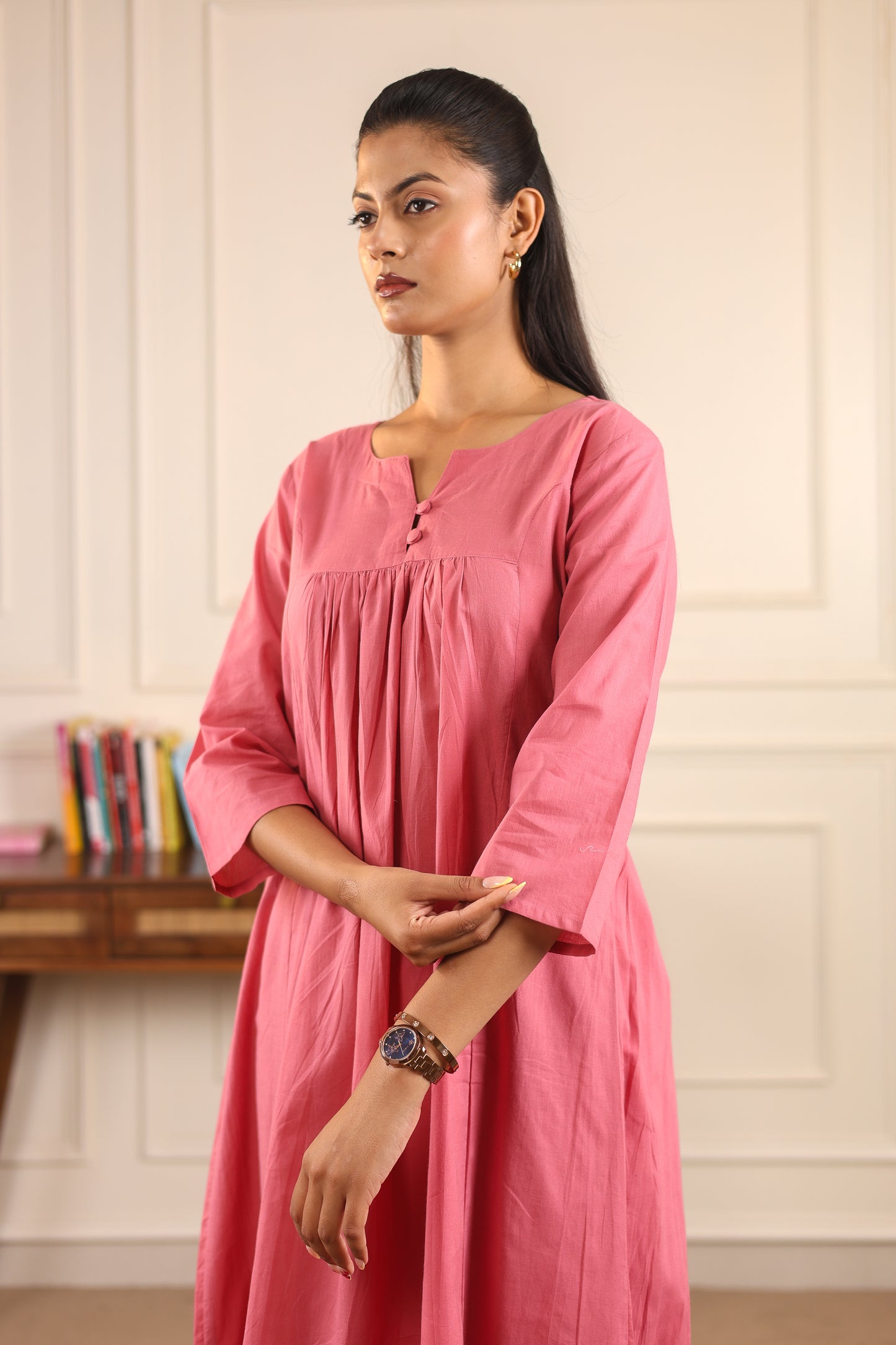 Classic Comfort: Pure Cotton Kurta Set