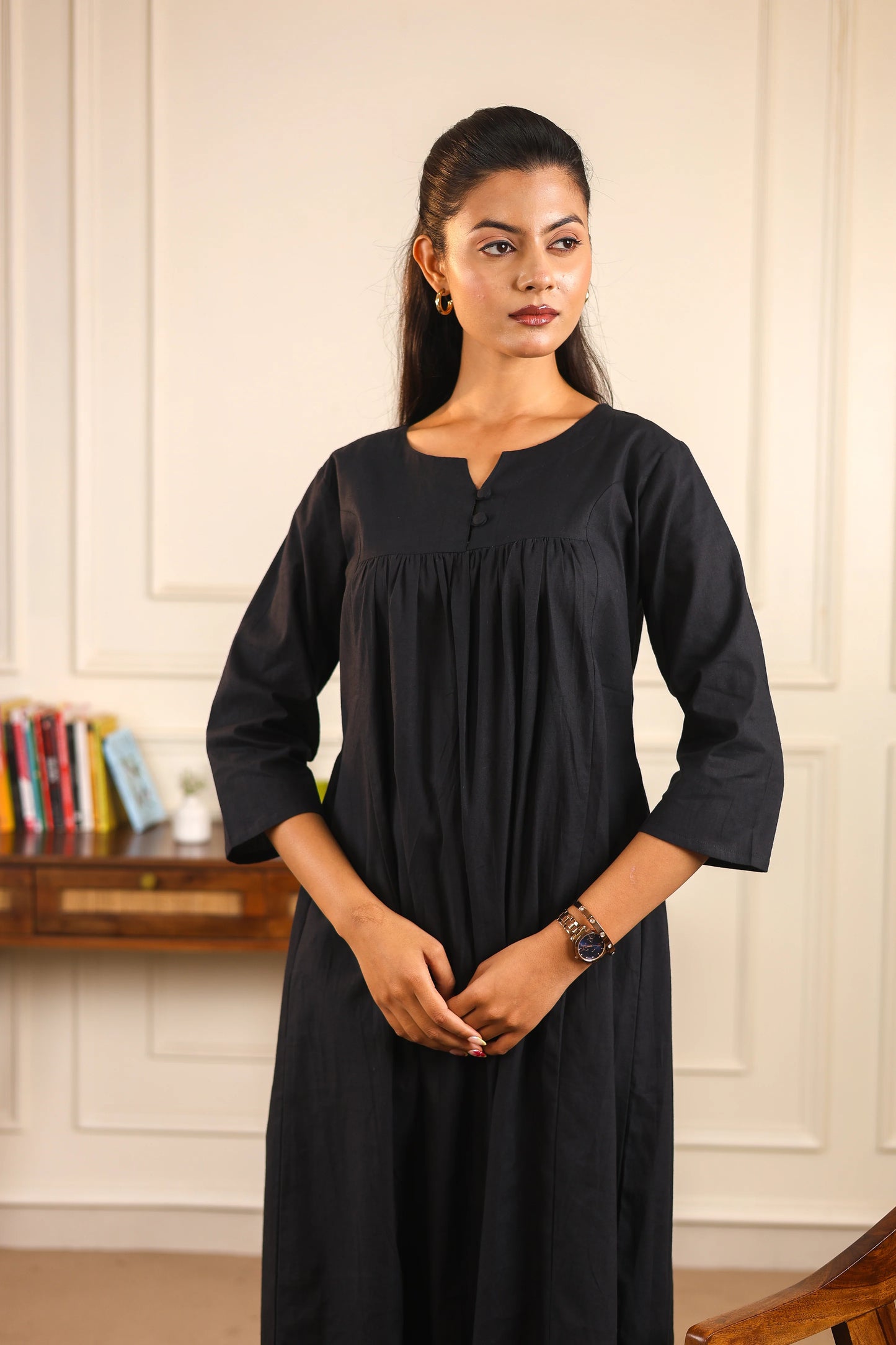 Classic Comfort: Pure Cotton Kurta Set