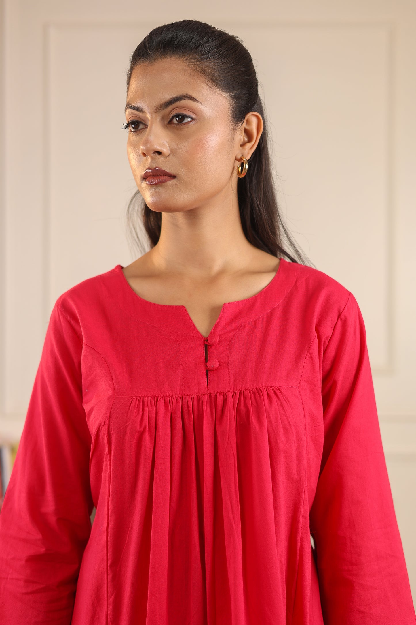 Classic Comfort: Pure Cotton Kurta Set