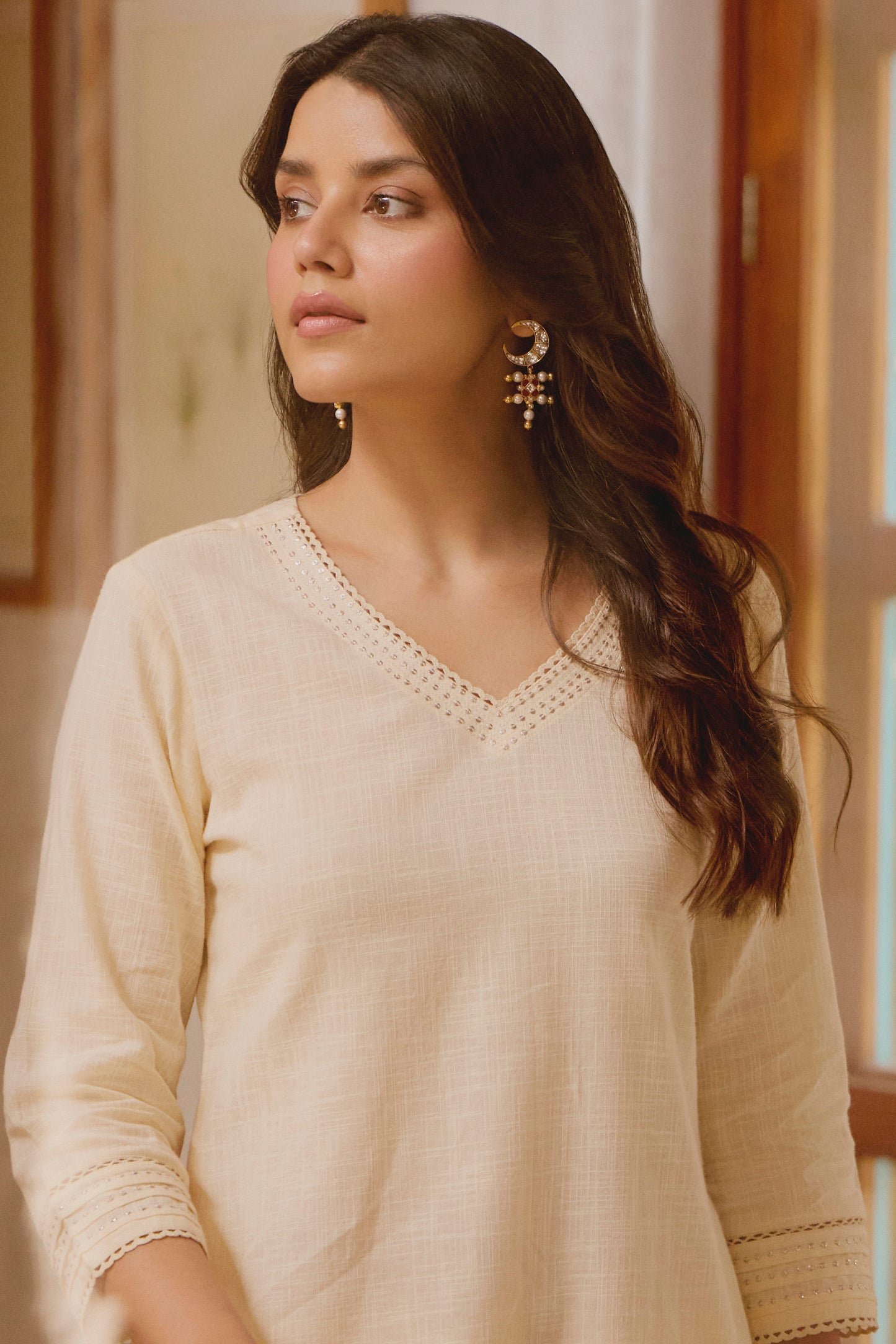 Vedora Noor-e Collection – Handcrafted Kurta Pant Sets in Timeless Hues