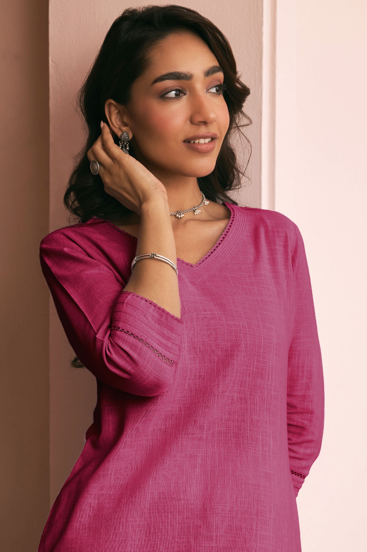 Vedora Noor-e Collection – Handcrafted Kurta Pant Sets in Timeless Hues