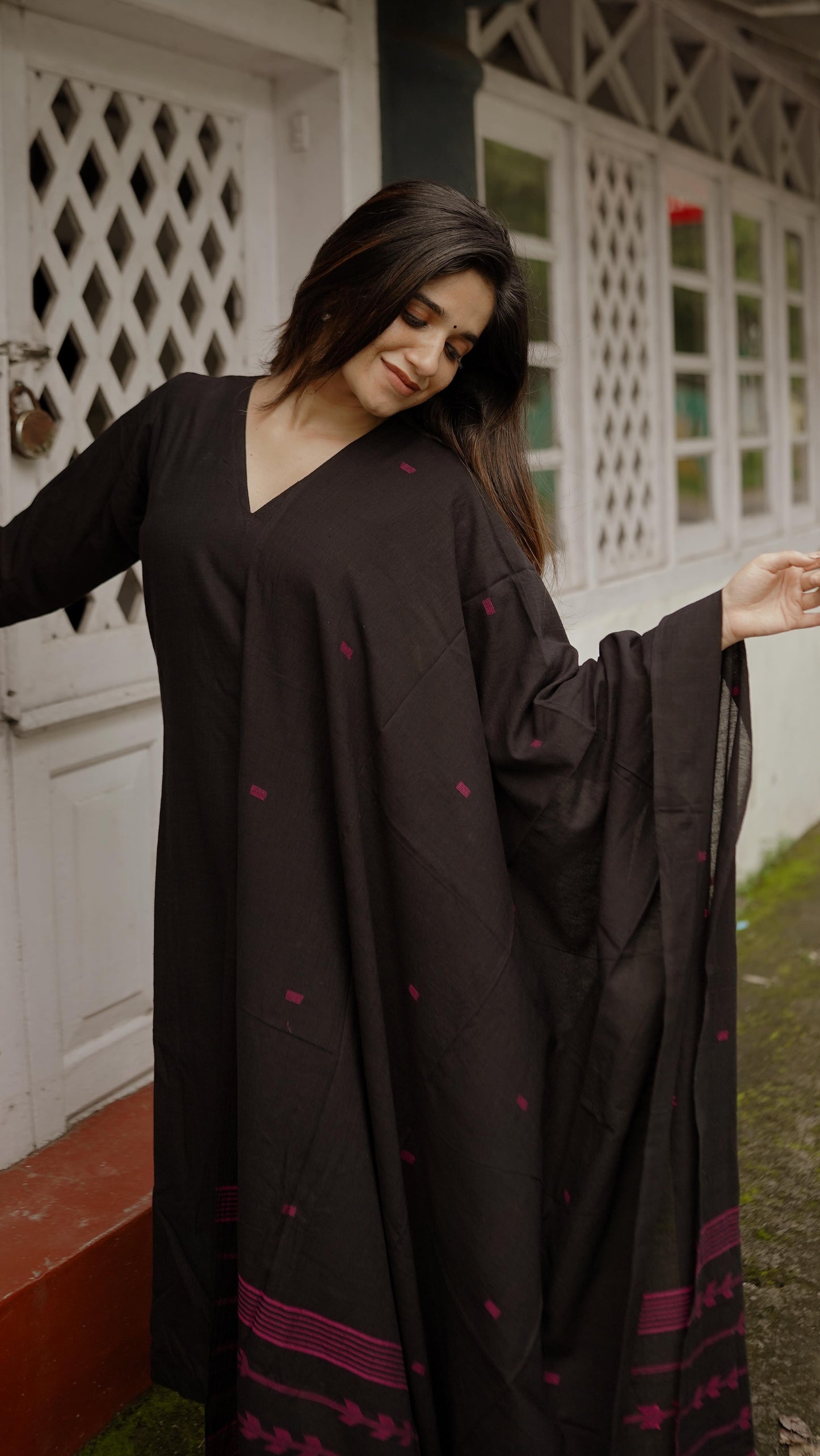 Elevate Everyday Elegance with Vedora's Signature Cotton Kurta Set
