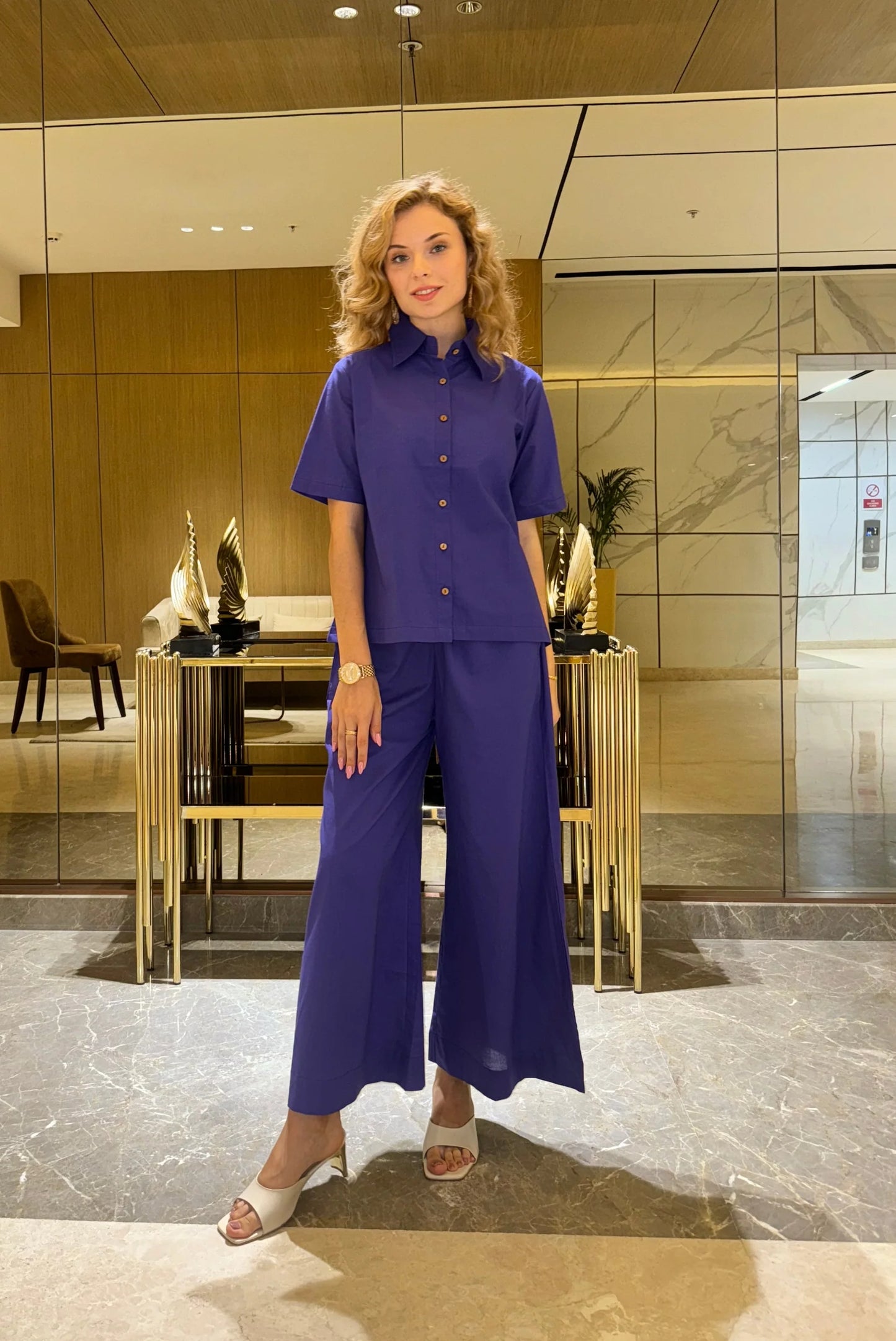 Urban Bloom Cotton Co-ord Set