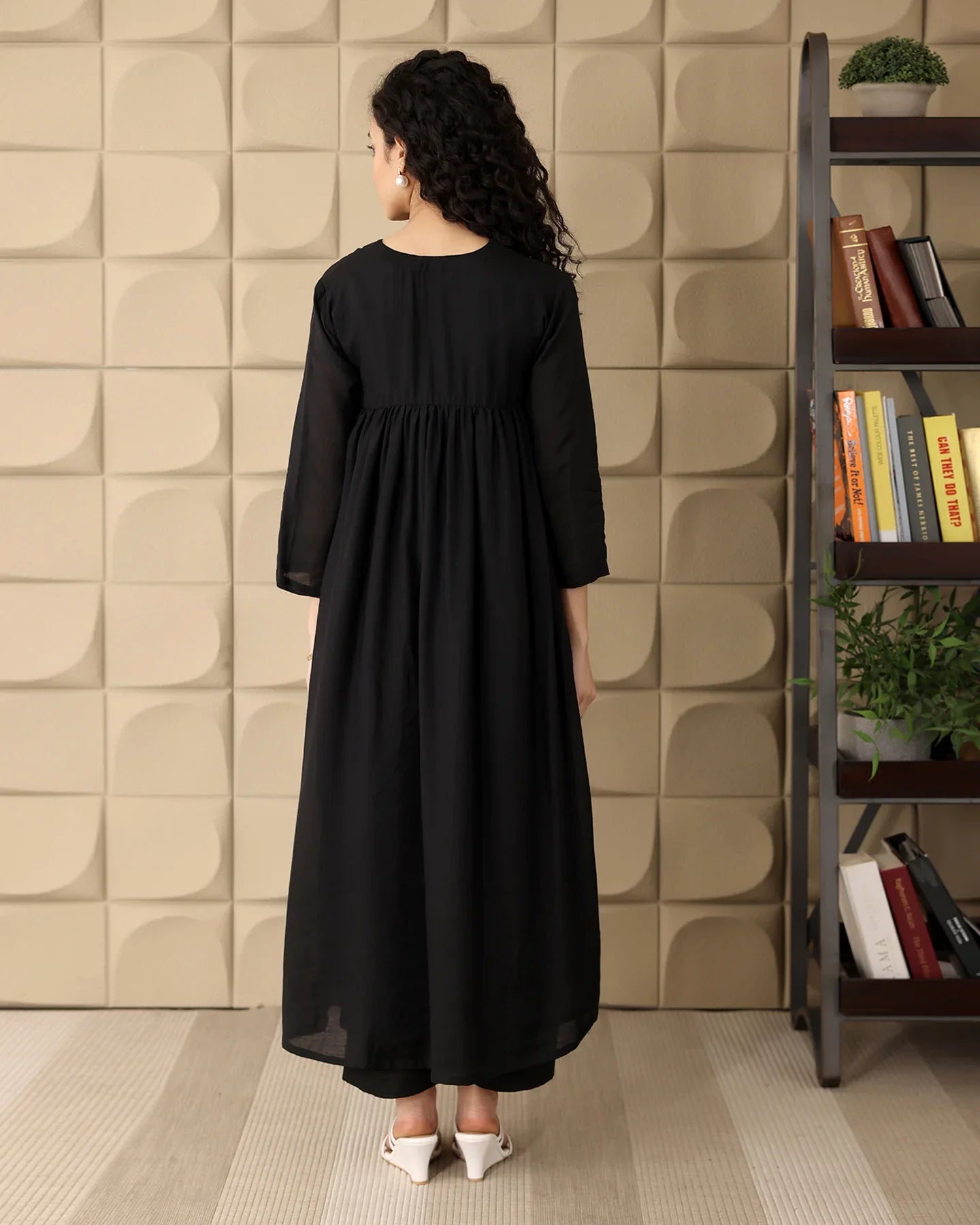 Cotton Muse: Graceful A-Line Ensemble