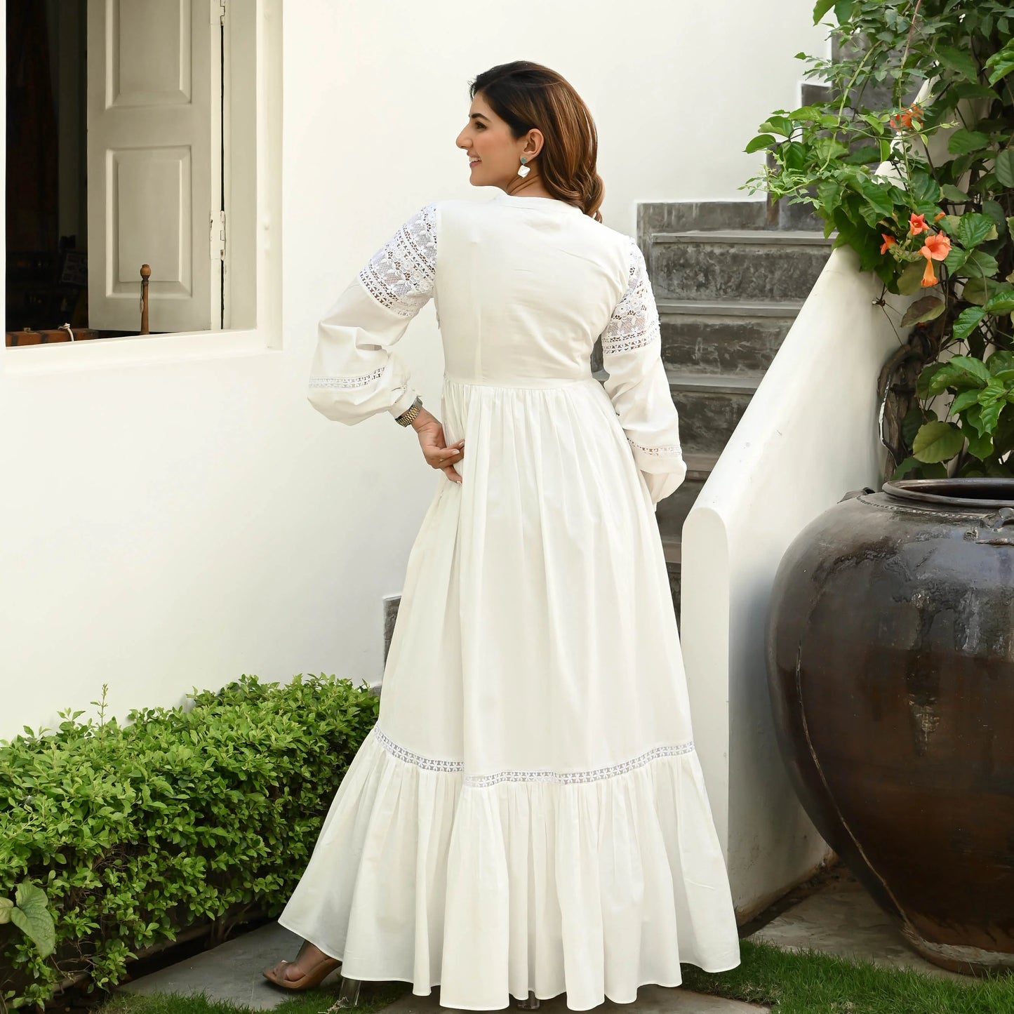 Ethereal Charm Cotton Maxi