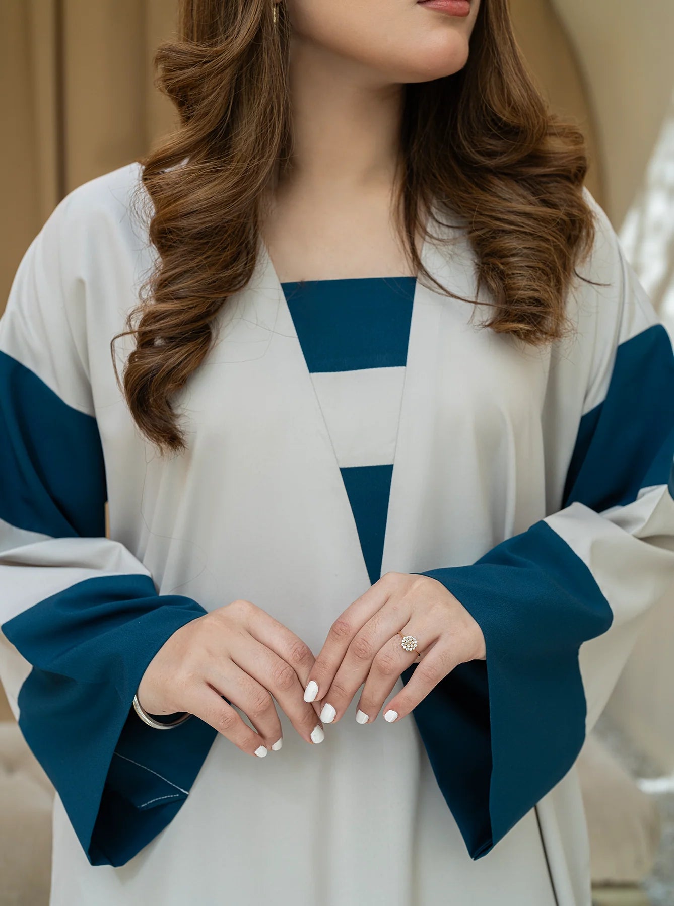 Femme Kaftan Set – Premium Elegance