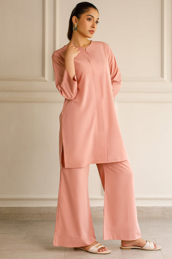 All-Season Elegance: Vedora's Flowy Rayon Co-ord Set