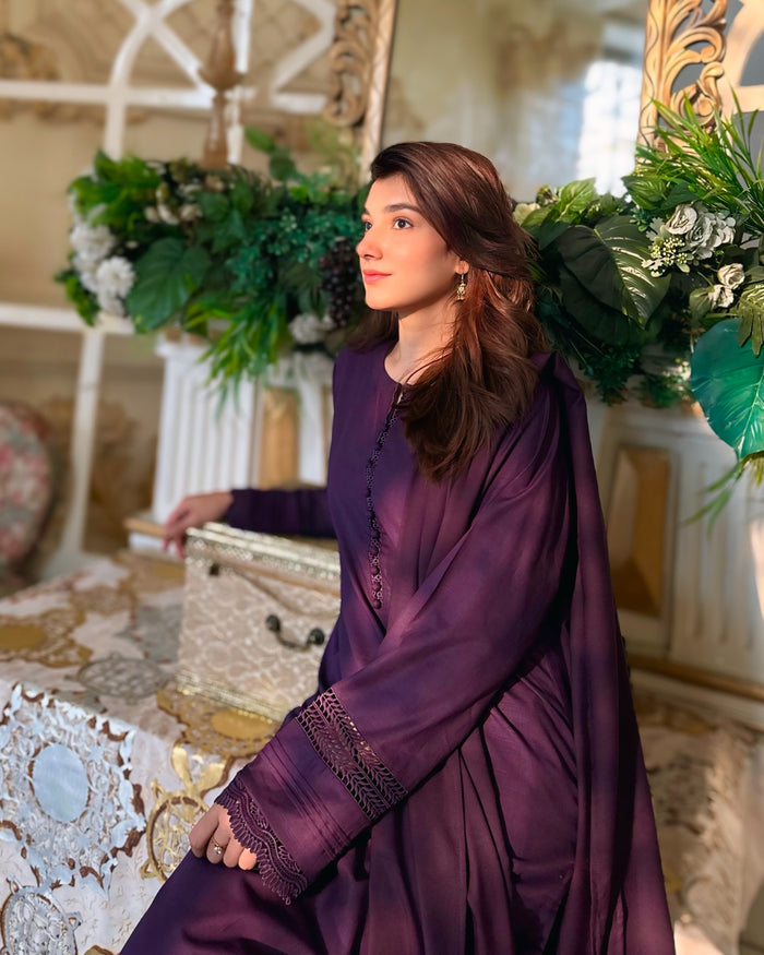 Lawn Dobby Elegance – 3-Piece Stitched Suit Set