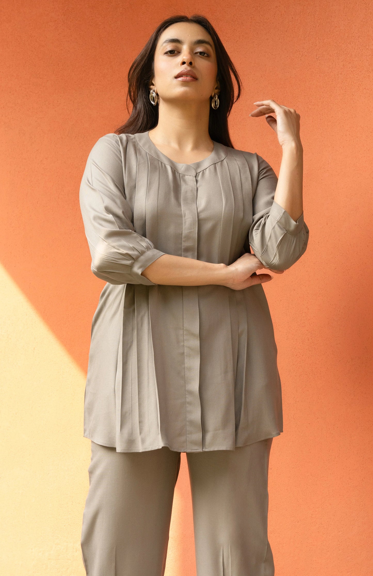 Urban Pleats: Effortless Co-Ord Sets for Modern Days
