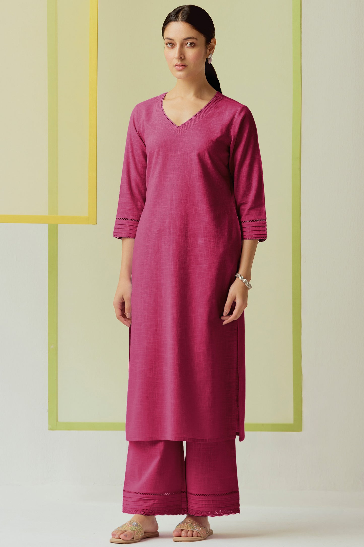 Vedora Noor-e Collection – Handcrafted Kurta Pant Sets in Timeless Hues
