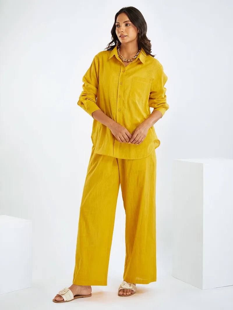 Rich Cotton Slub Co-ord Set