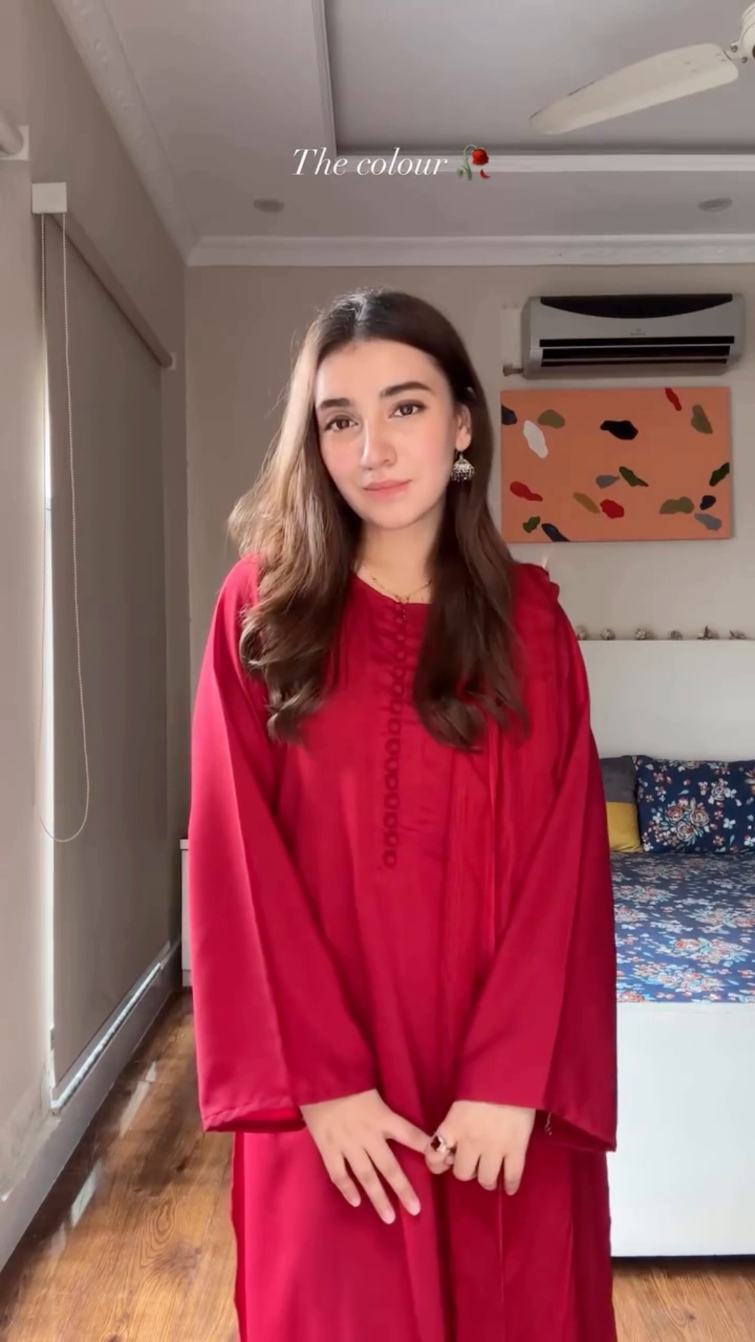 Scarlet Grace – Rayon Kurta Pant Set by Vedora