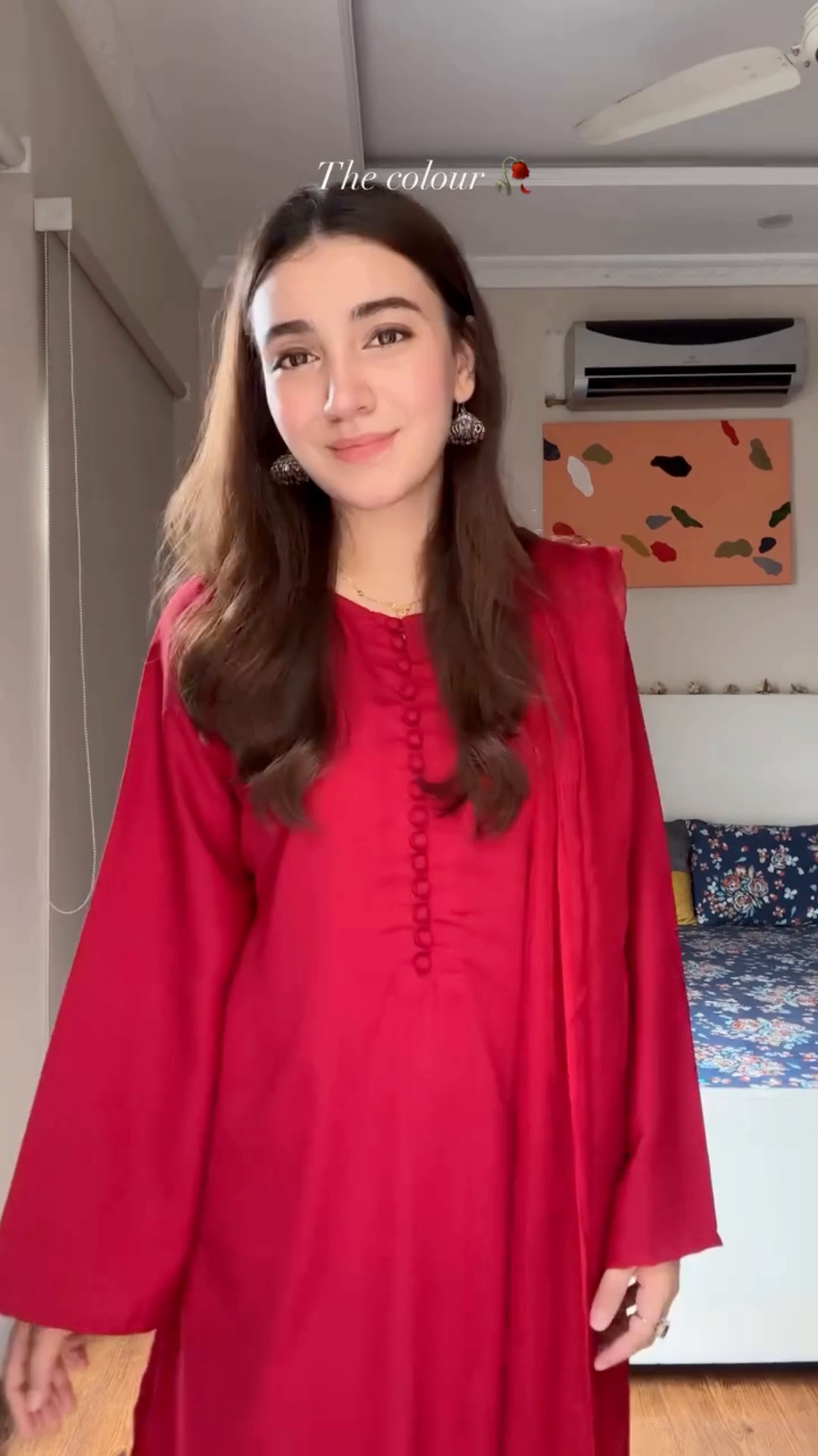 Scarlet Grace – Rayon Kurta Pant Set by Vedora