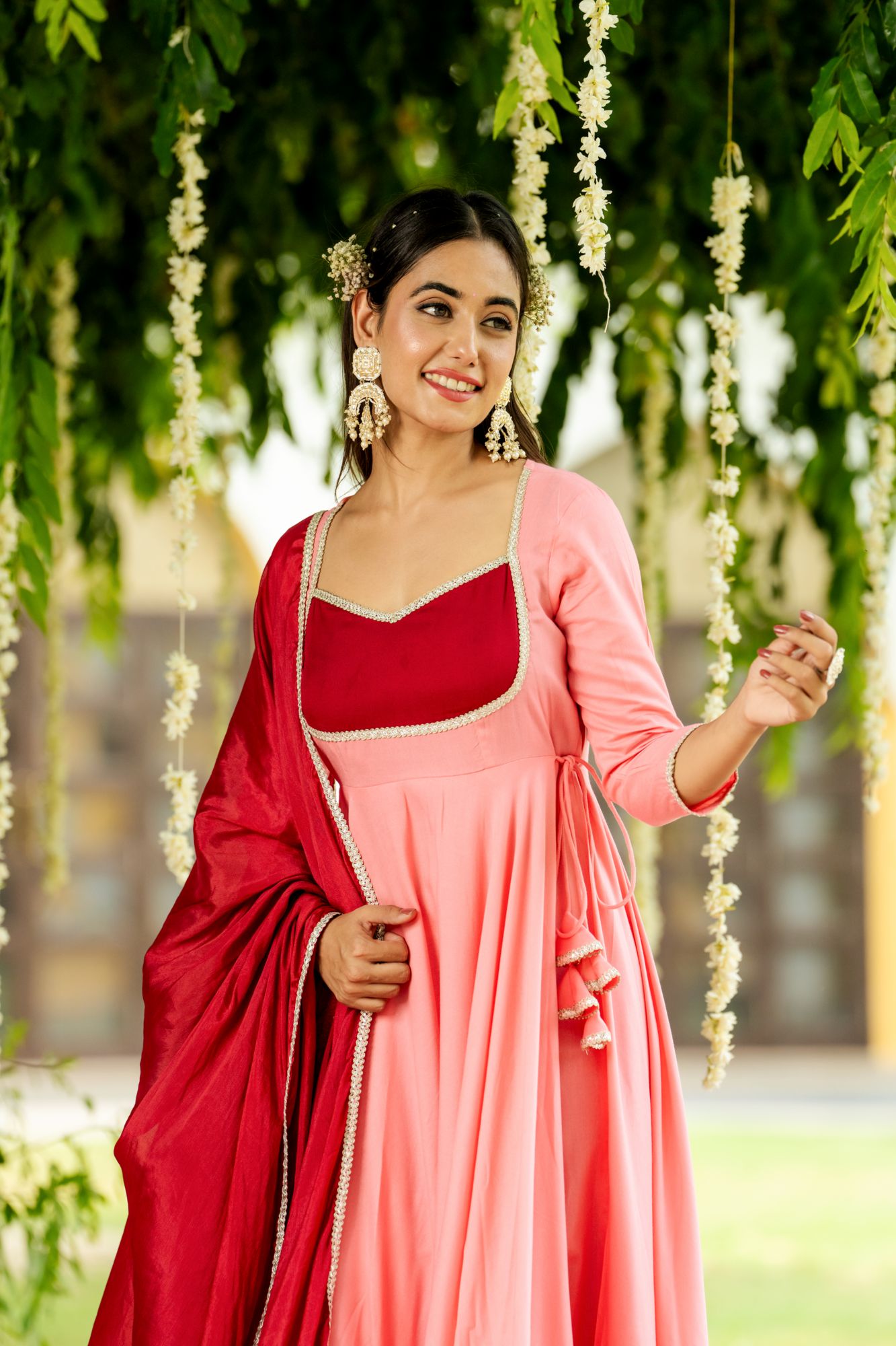 Advika Timeless Radiance Anarkali Dress