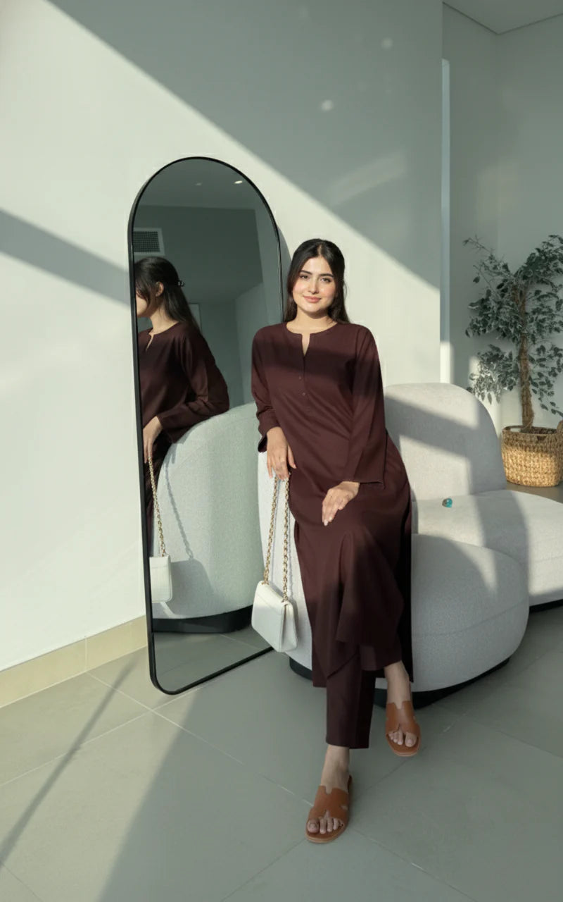 "Tarini" - Elegant Premium Cotton Kurta & Pants Set