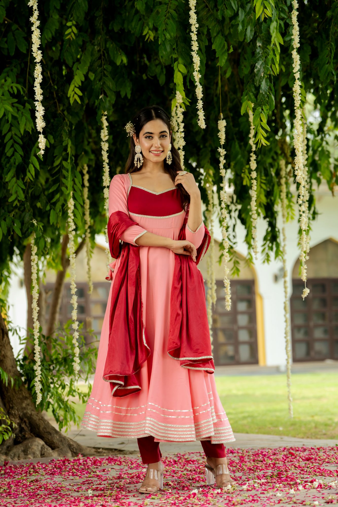Advika Timeless Radiance Anarkali Dress