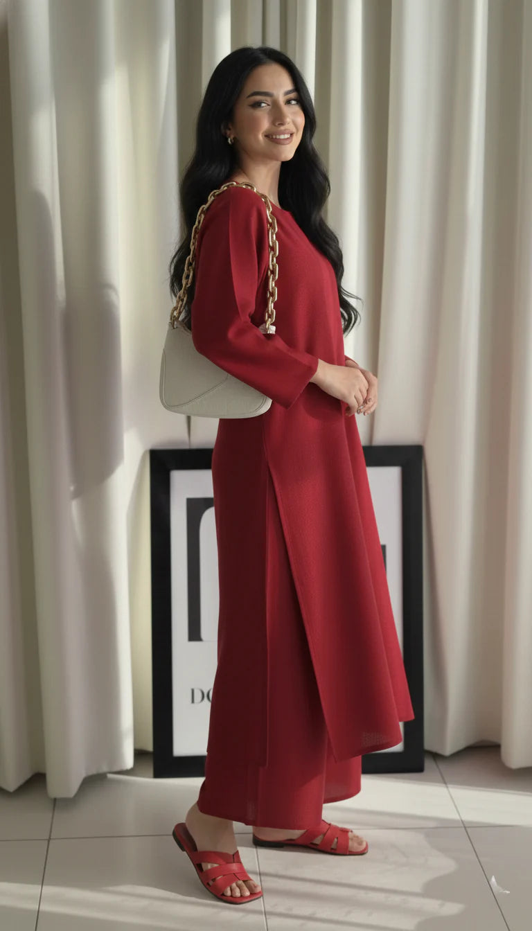 "Tarini" - Elegant Premium Cotton Kurta & Pants Set