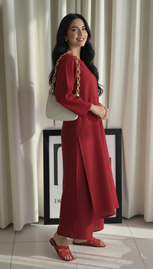 "Tarini" - Elegant Premium Cotton Kurta & Pants Set