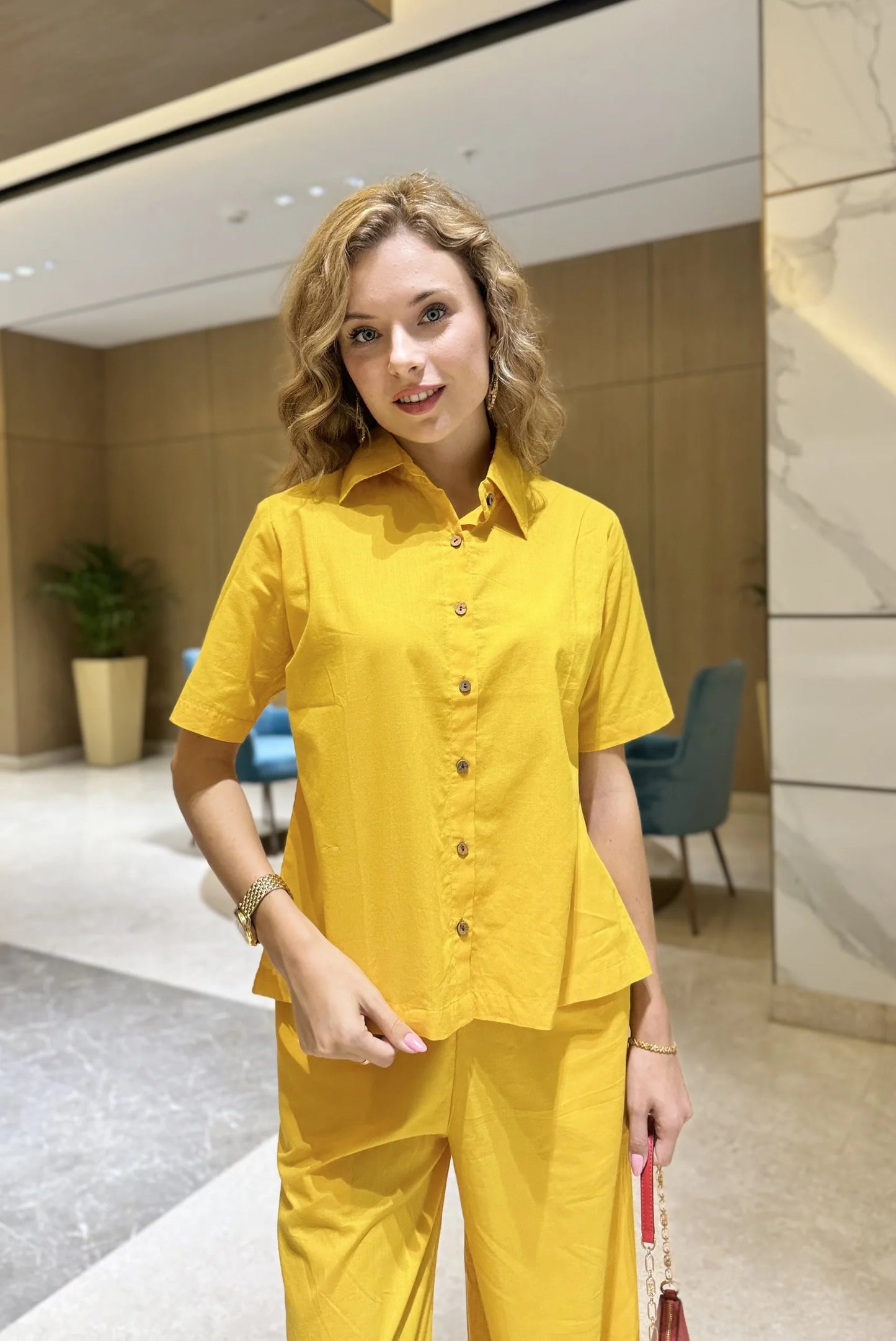 Urban Bloom Cotton Co-ord Set