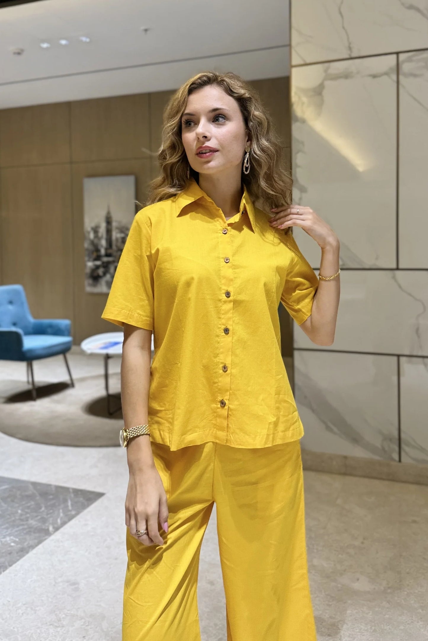 Urban Bloom Cotton Co-ord Set
