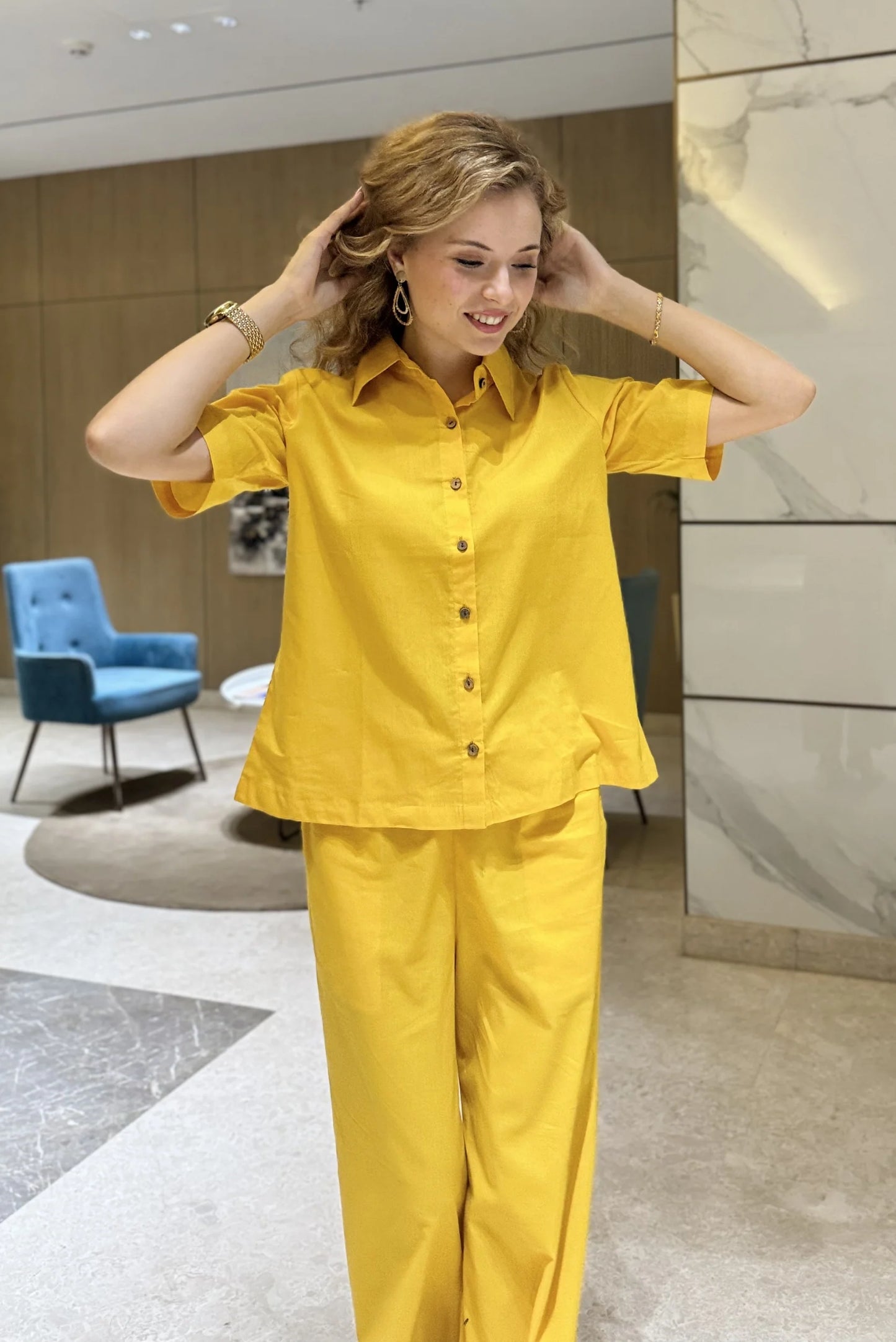 Urban Bloom Cotton Co-ord Set