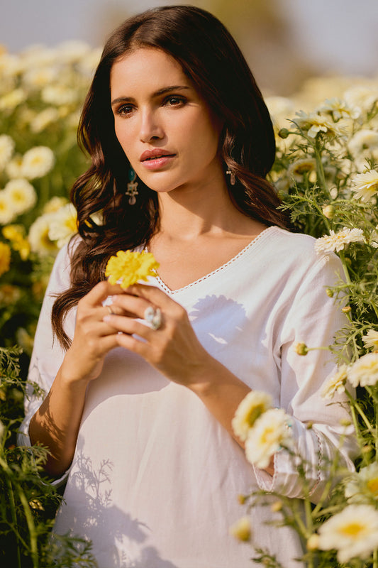 Vedora Noor-e Collection – Handcrafted Kurta Pant Sets in Timeless Hues