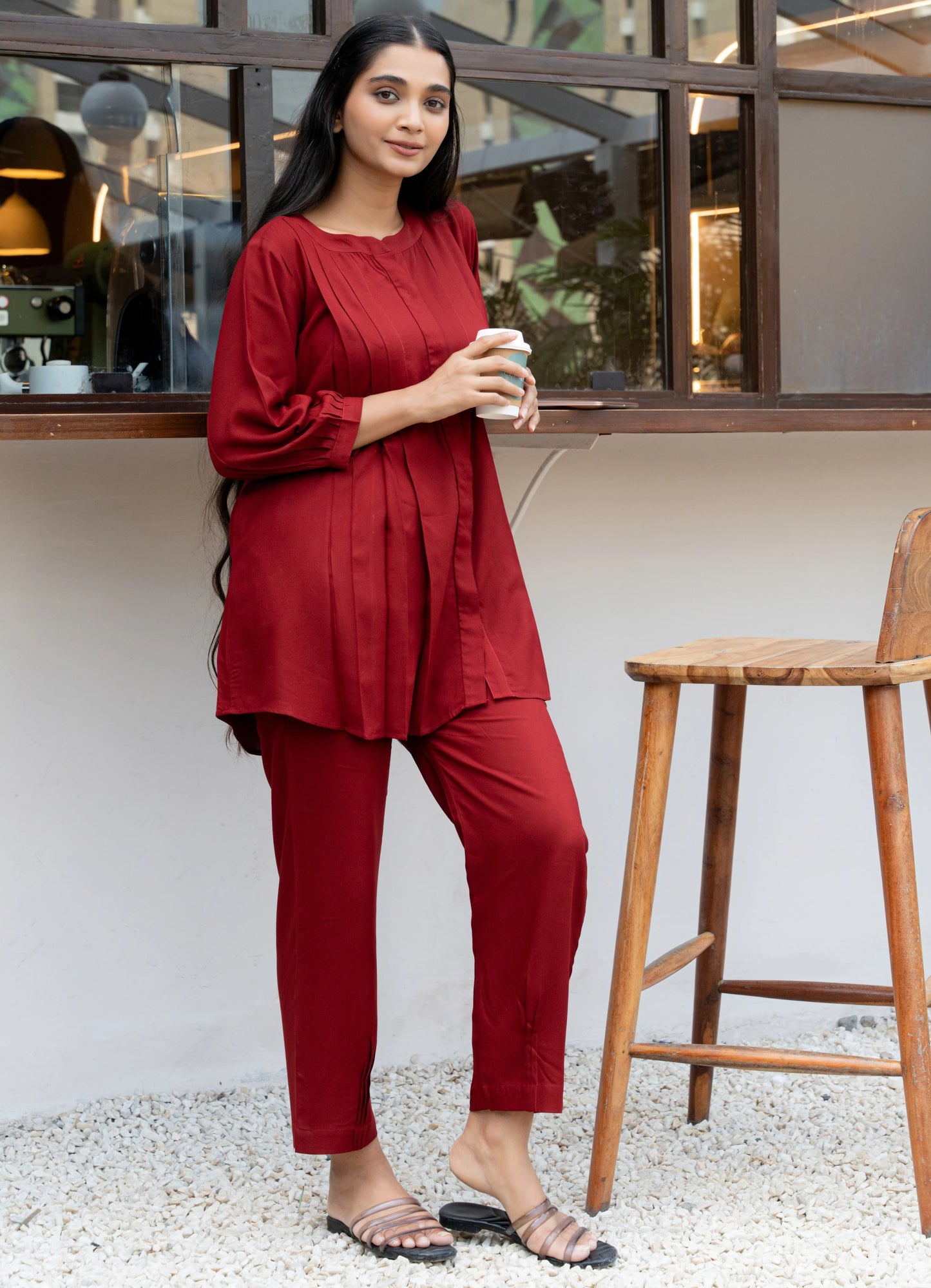 Urban Pleats: Effortless Co-Ord Sets for Modern Days