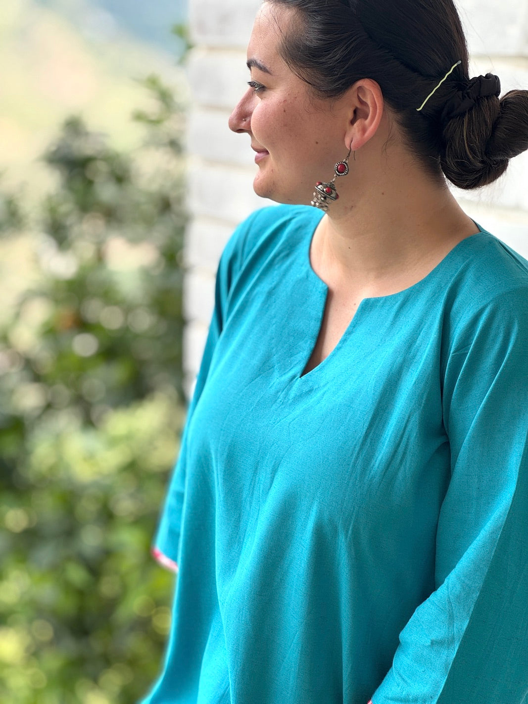 “Minimal  Relaxed Fit Kurta Set – Your Everyday Elegance!”