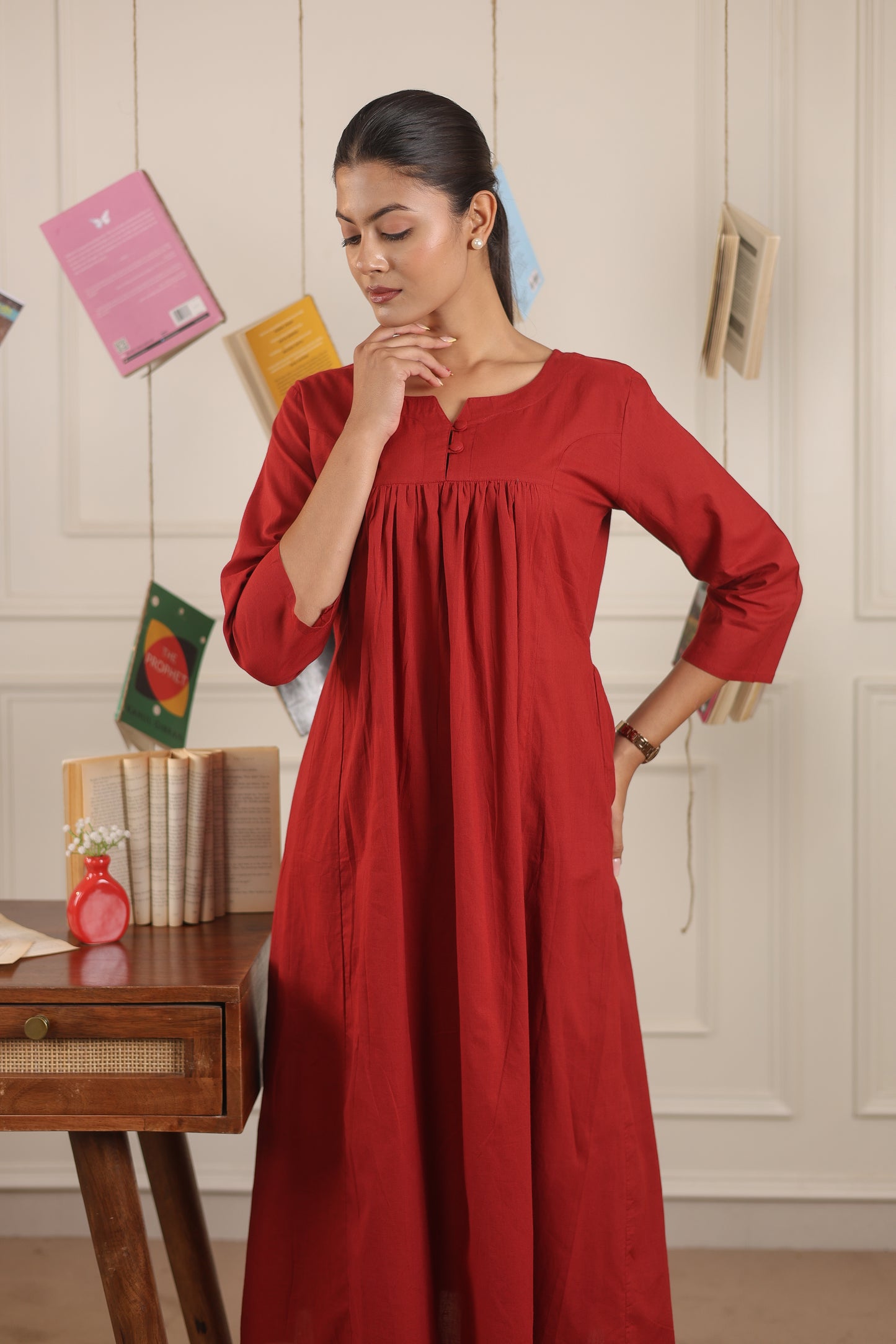 Classic Comfort: Pure Cotton Kurta Set