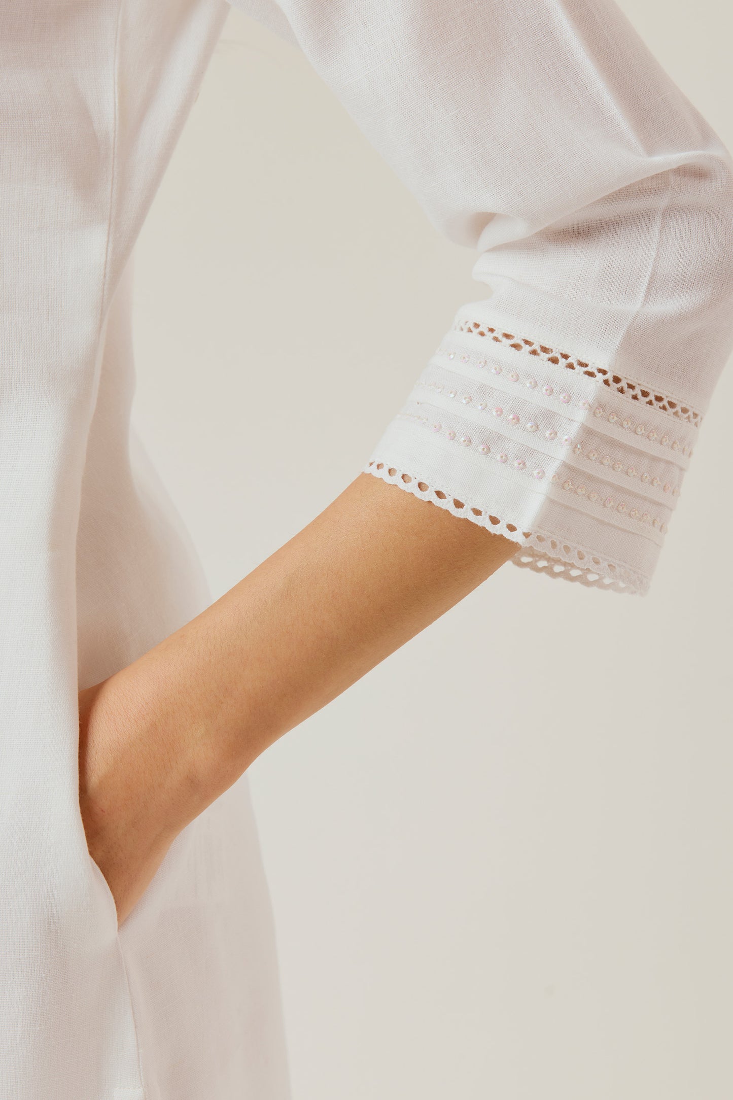 Vedora Noor-e Collection – Handcrafted Kurta Pant Sets in Timeless Hues