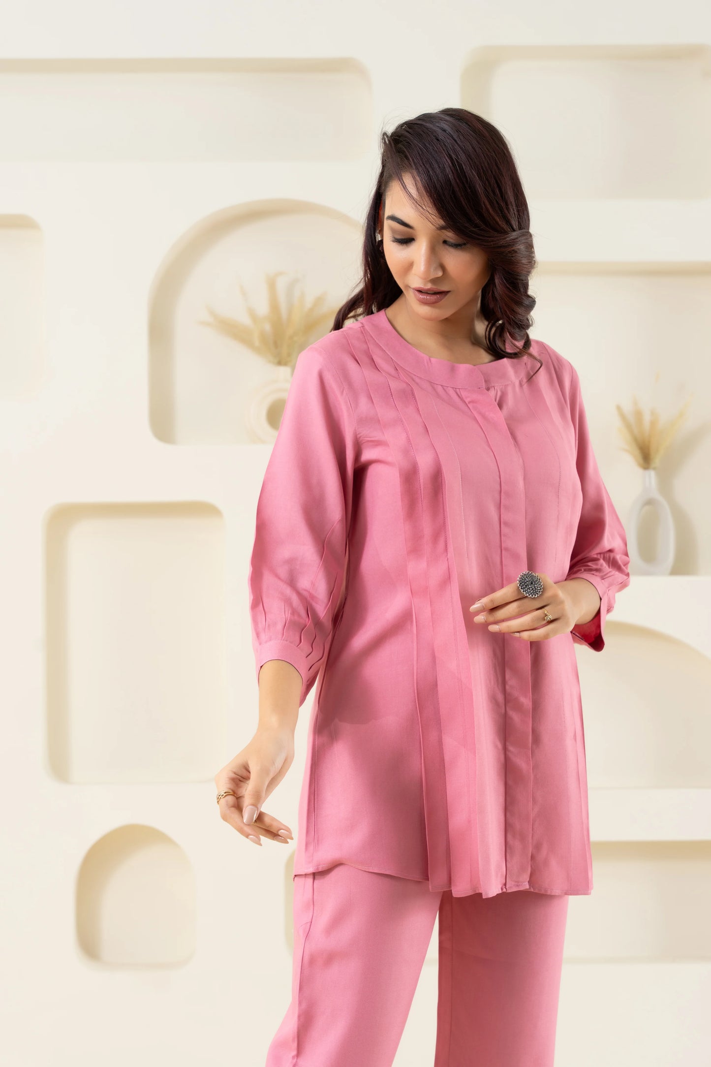Urban Pleats: Effortless Co-Ord Sets for Modern Days