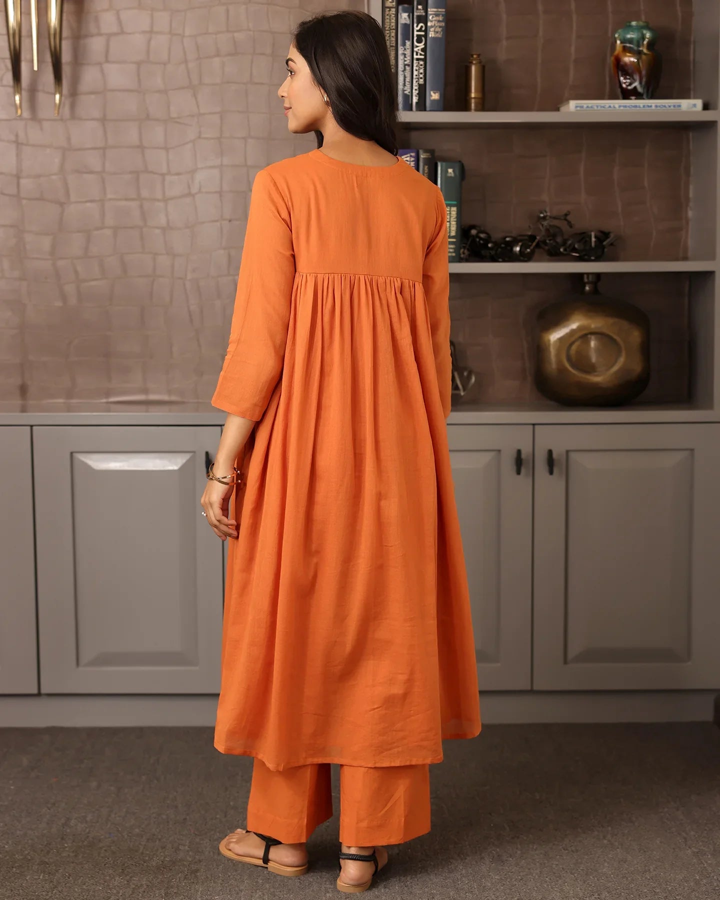Cotton Muse: Graceful A-Line Ensemble