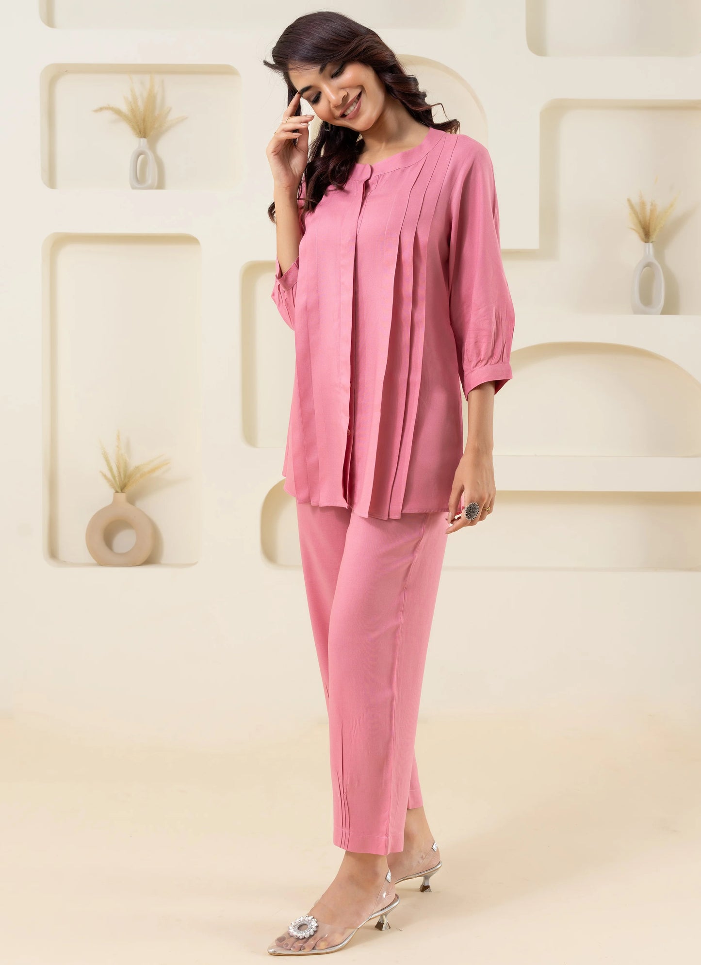 Urban Pleats: Effortless Co-Ord Sets for Modern Days