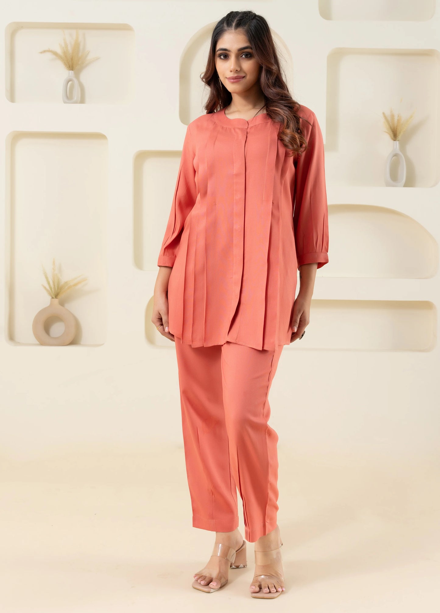Urban Pleats: Effortless Co-Ord Sets for Modern Days