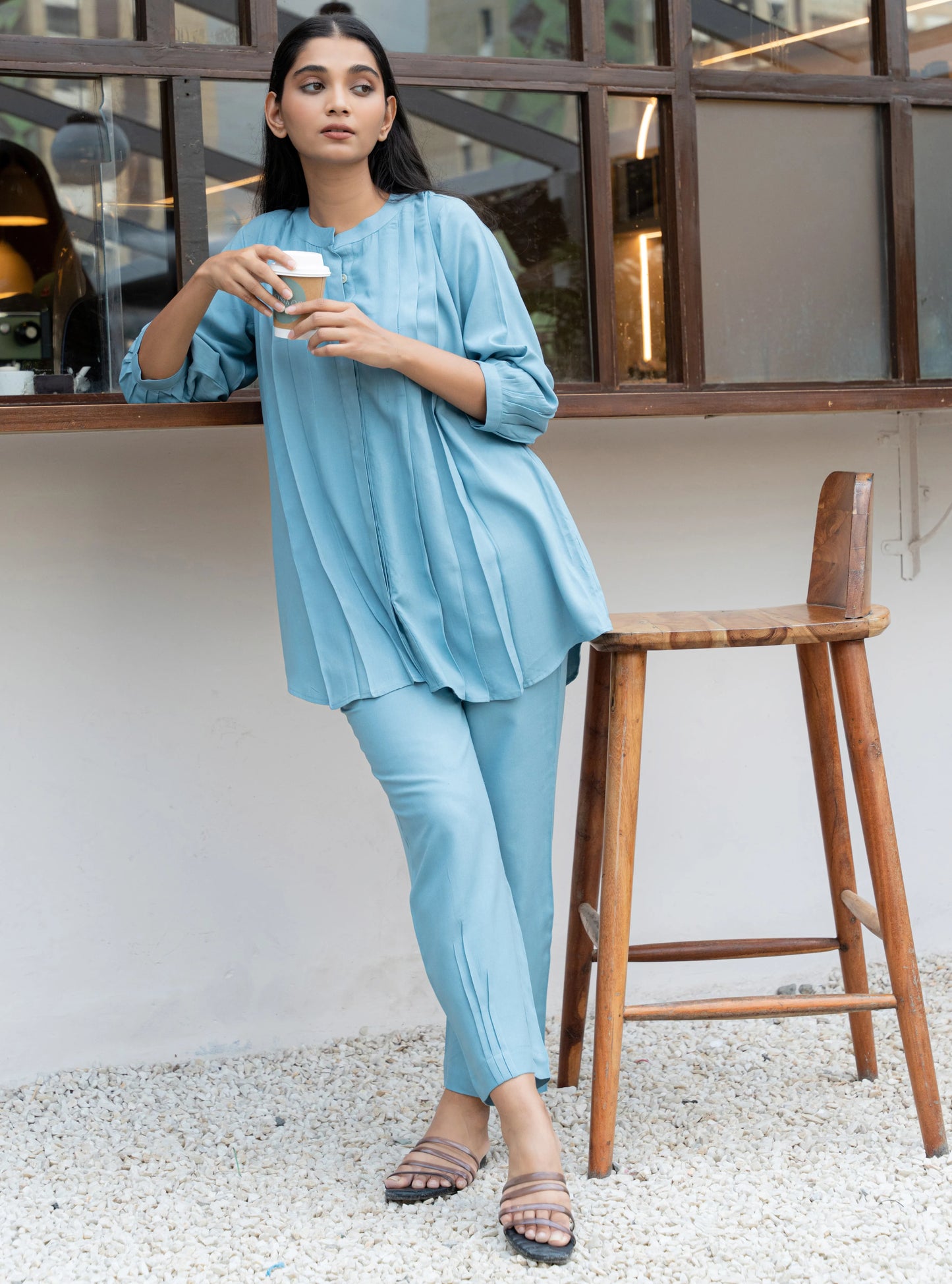 Urban Pleats: Effortless Co-Ord Sets for Modern Days