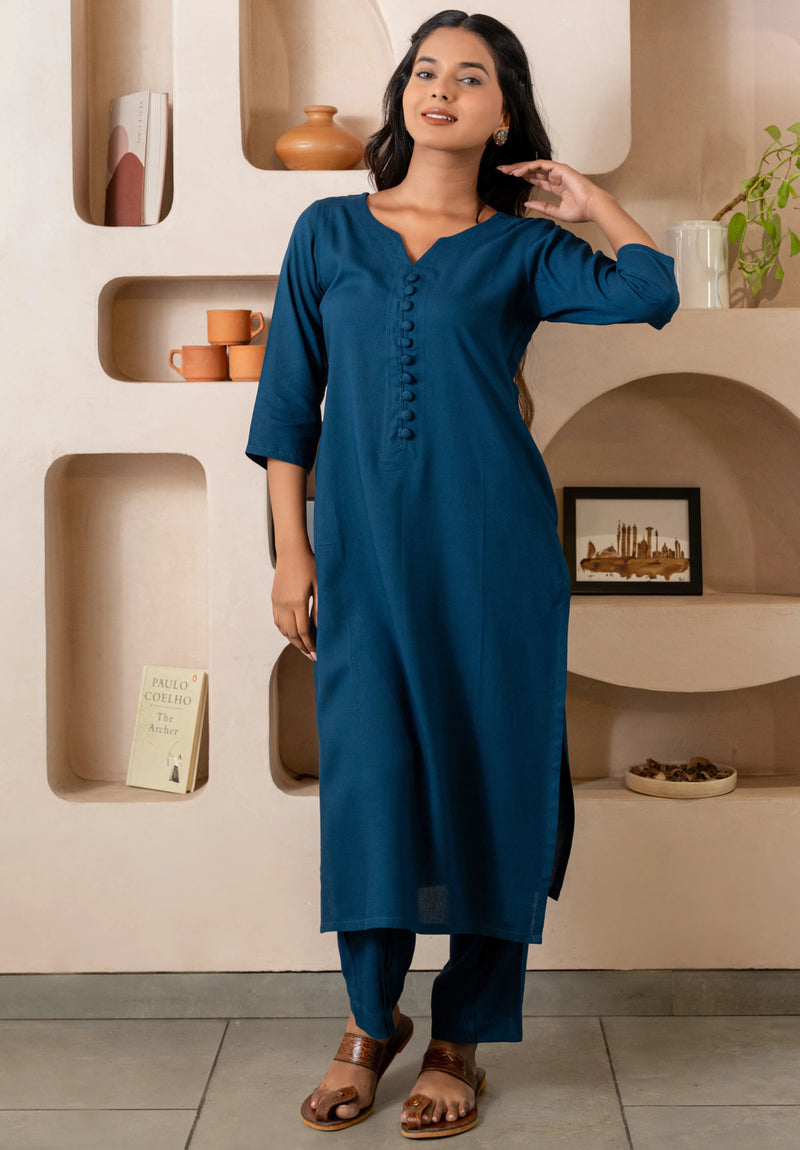 The Vibrant Edit: Premium Viscose Rayon Kurta Sets