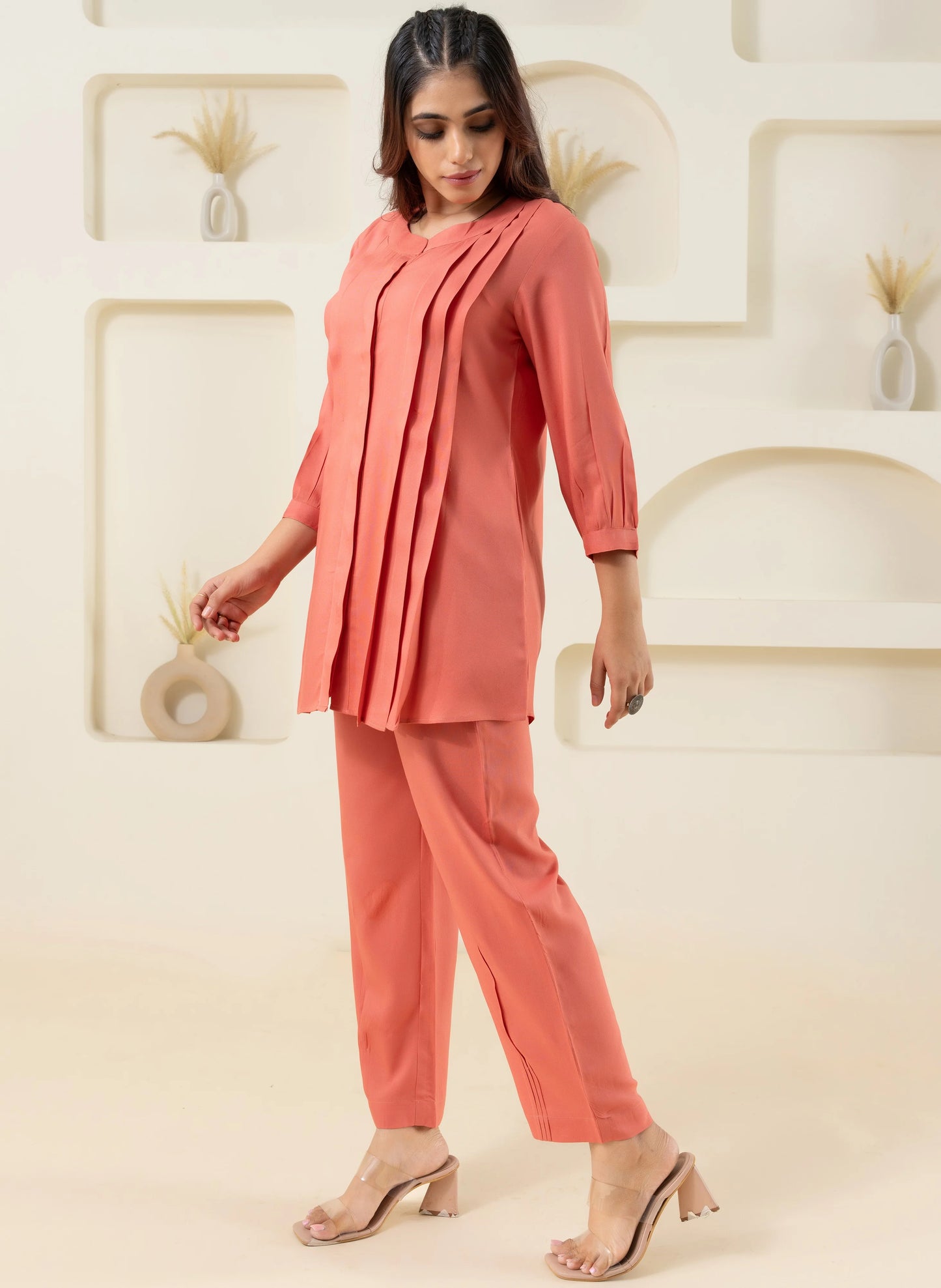 Urban Pleats: Effortless Co-Ord Sets for Modern Days
