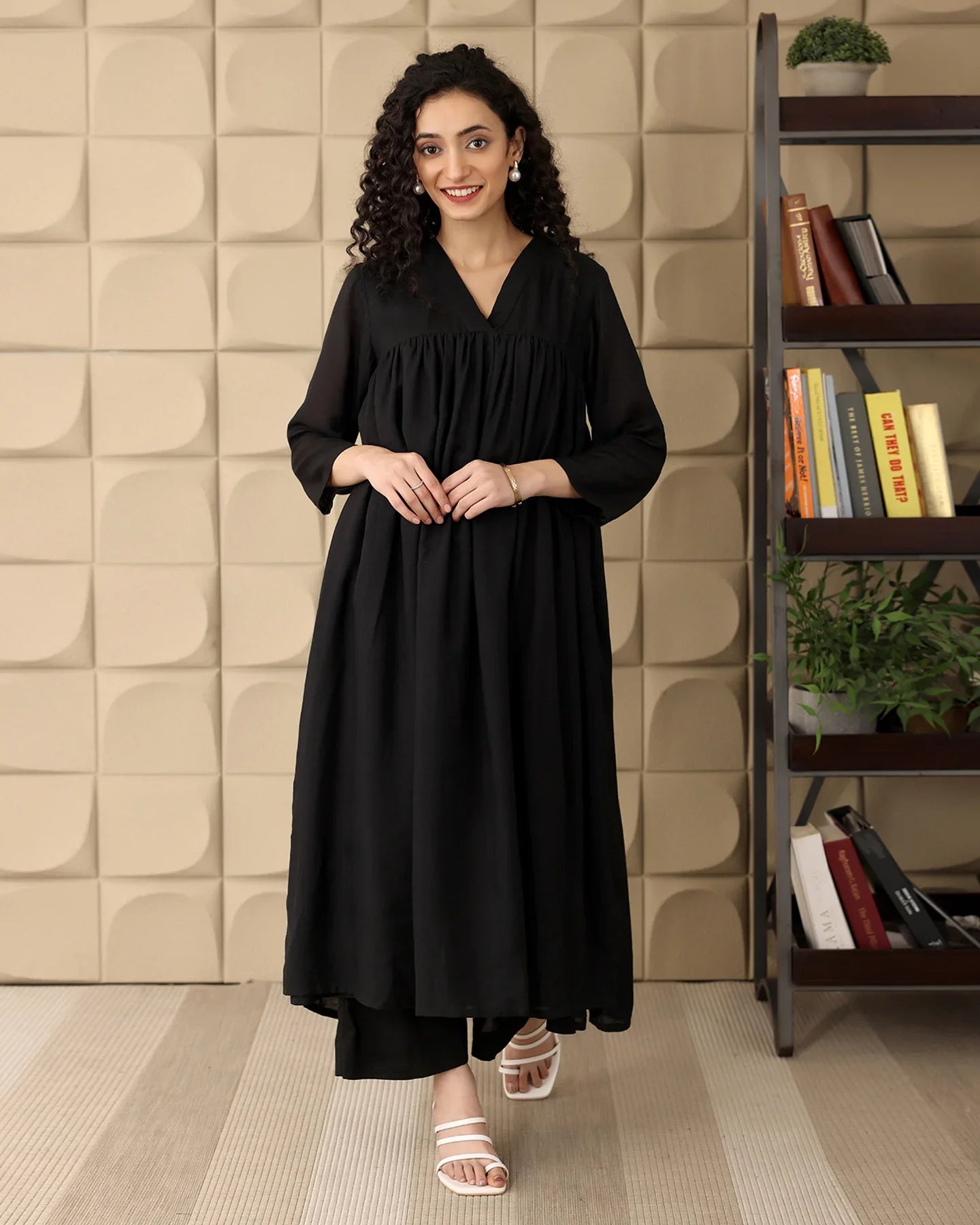 Cotton Muse: Graceful A-Line Ensemble