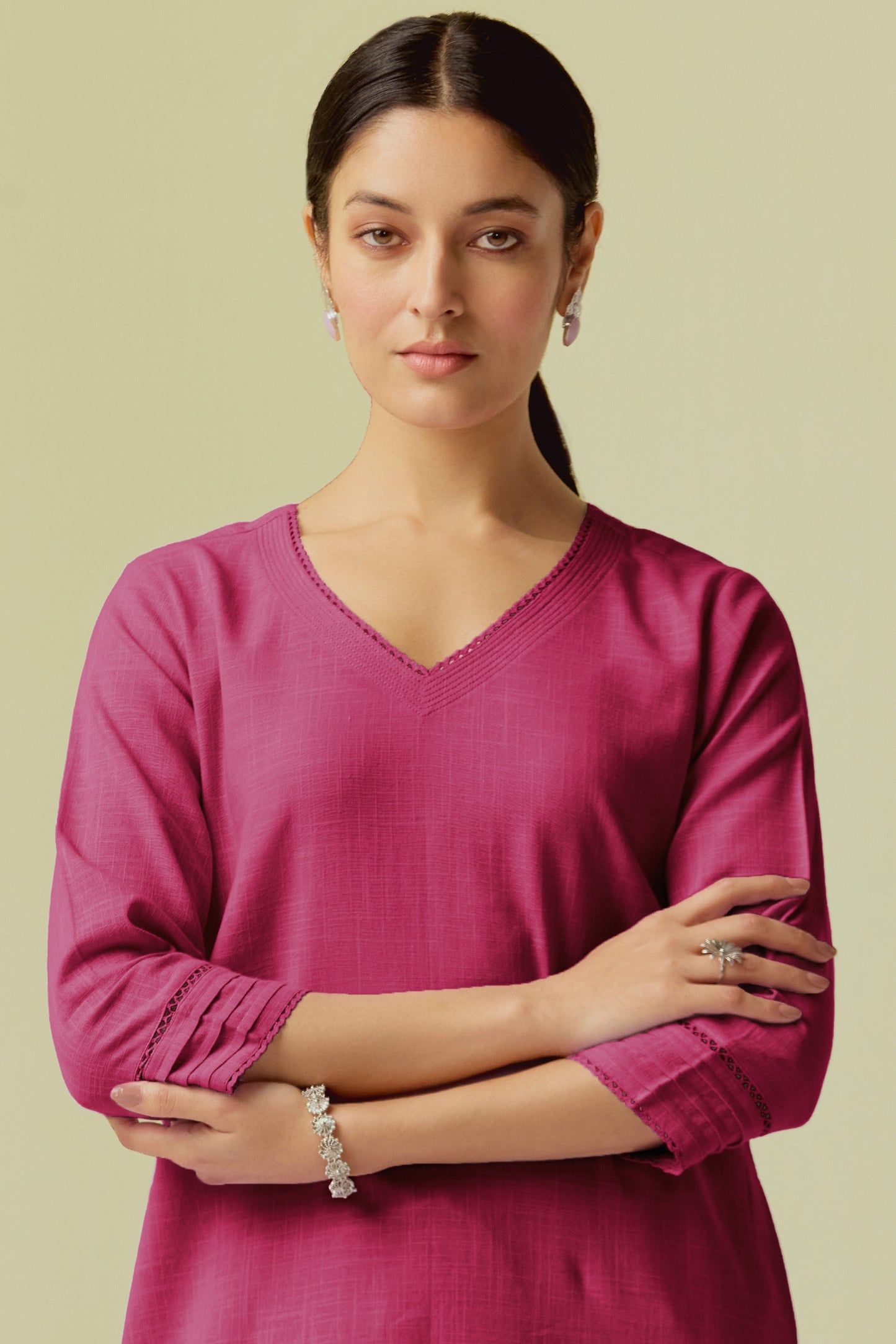 Vedora Noor-e Collection – Handcrafted Kurta Pant Sets in Timeless Hues