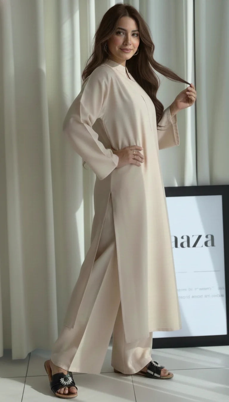 "Tarini" - Elegant Premium Cotton Kurta & Pants Set