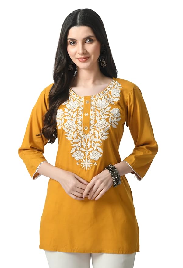 Elegant Chikankari Top – Available in 8 Beautiful Shades