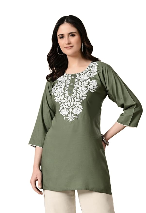 Elegant Chikankari Top – Available in 8 Beautiful Shades