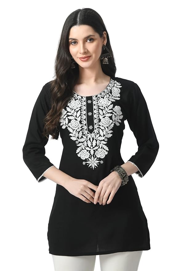 Elegant Chikankari Top – Available in 8 Beautiful Shades