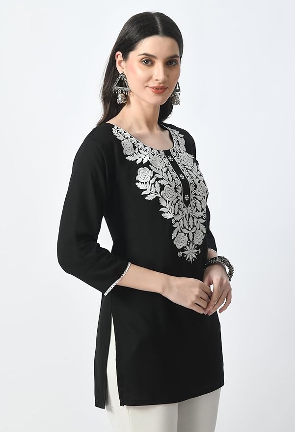 Elegant Chikankari Top – Available in 8 Beautiful Shades