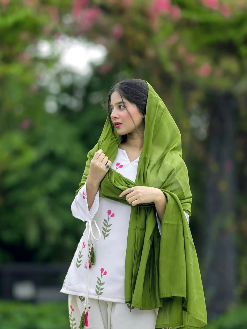 Gulbahar Cotton Farshi Salwar Set