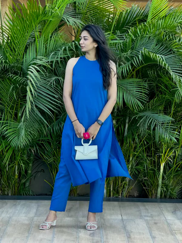Everyday Luxe Cotton Kurta Set – 3 Signature Shades