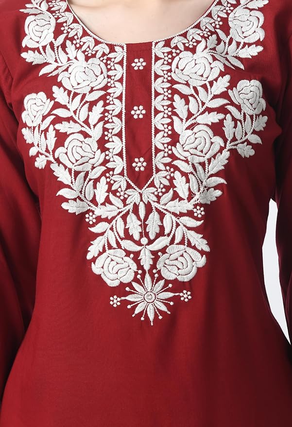Elegant Chikankari Top – Available in 8 Beautiful Shades