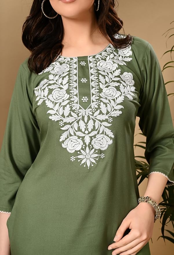 Elegant Chikankari Top – Available in 8 Beautiful Shades