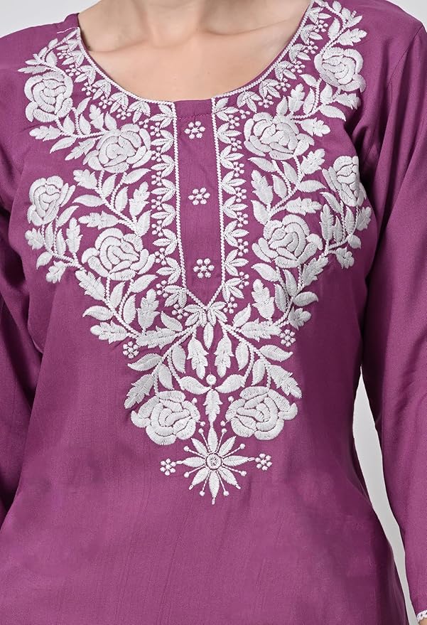 Elegant Chikankari Top – Available in 8 Beautiful Shades